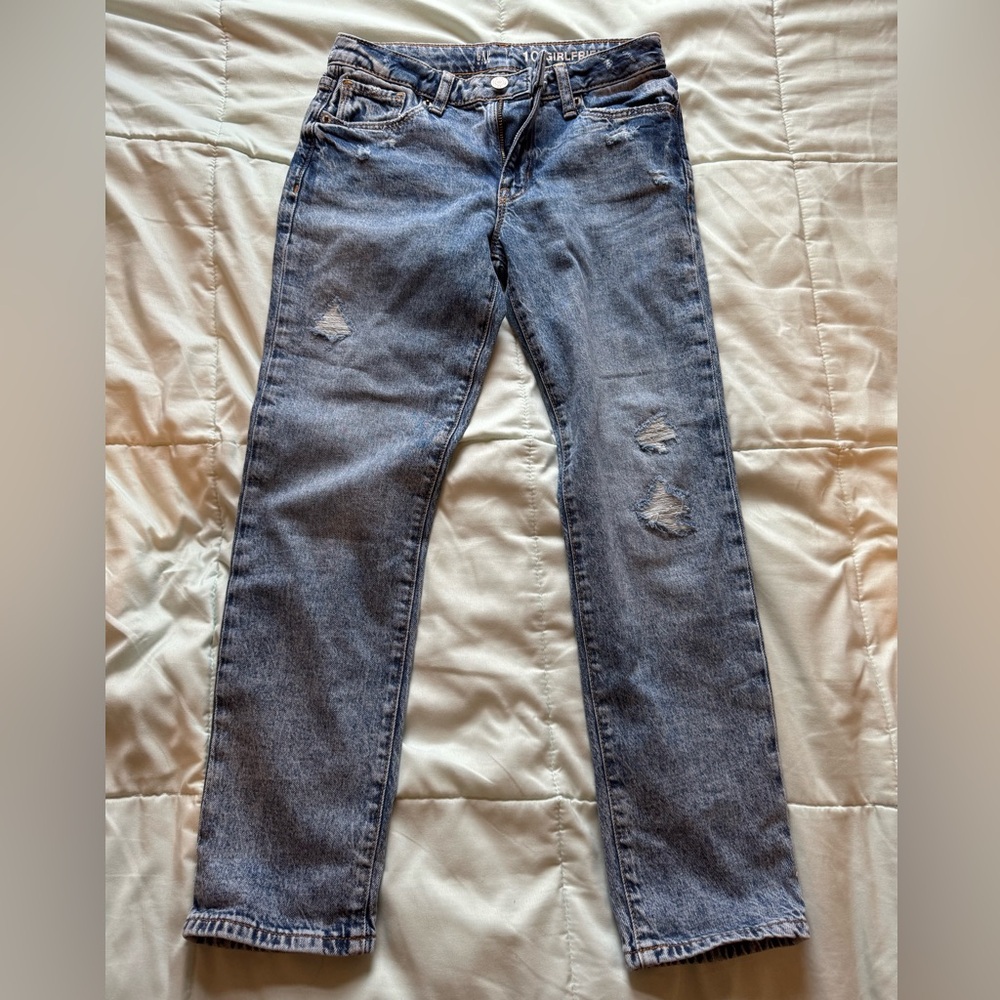 GAP Girlfriend Jeans. Size 10 Girls